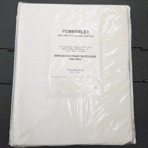New  in package Pemberley Wingback Chair SlipCover - Parchment